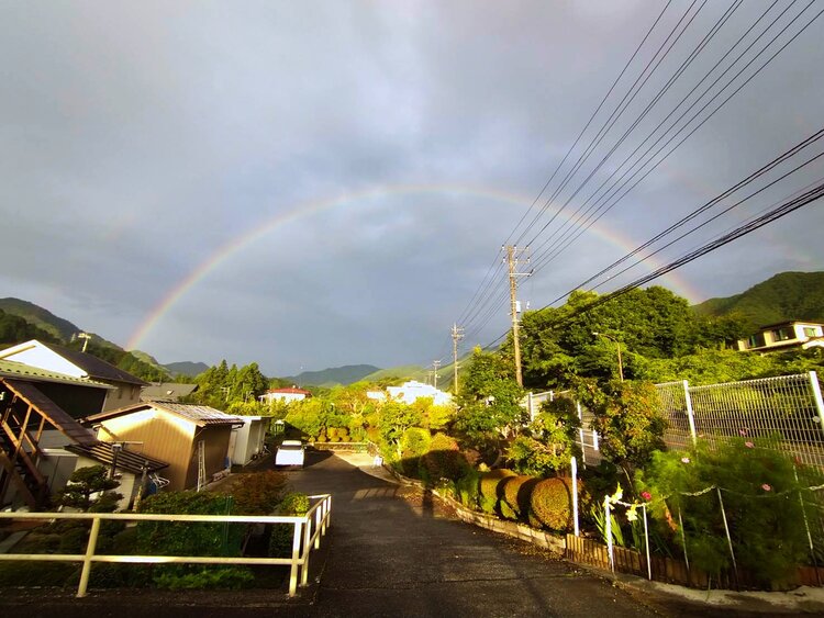 花石から副虹